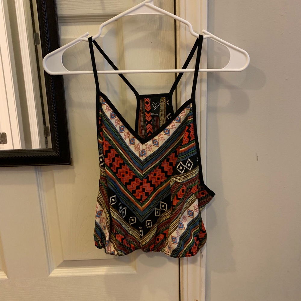 Windsor festival crop top